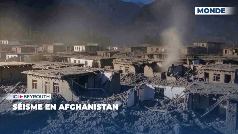 Plus de 1.000 morts et 2.800 blessés dans un séisme en Afghanistan