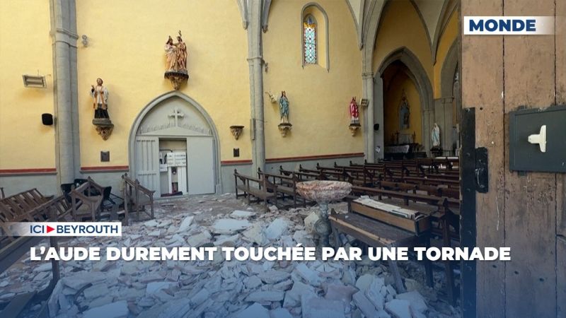 L’Aude durement touchée par une tornade