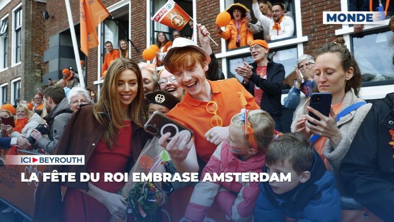 La fête du roi embrase Amsterdam 