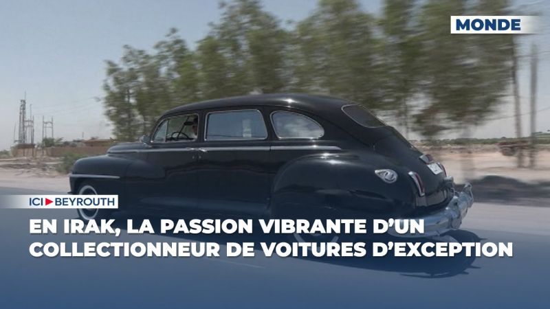 En Irak, la passion vibrante d’un collectionneur de voitures d’exception