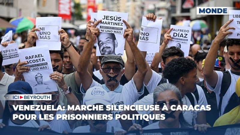 Venezuela: marche silencieuse à Caracas pour les prisonniers politiques