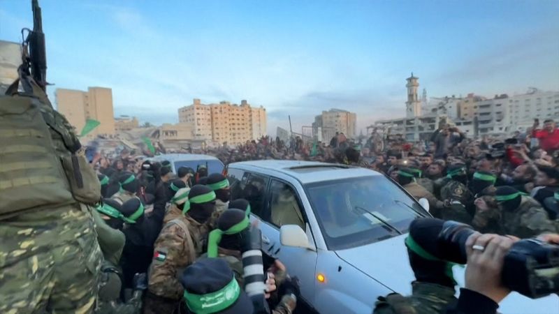 Premier échange de prisonniers entre Israël et le Hamas au premier jour de trêve à Gaza