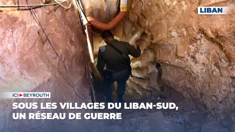 Sous les villages du Liban-Sud, un réseau de guerre