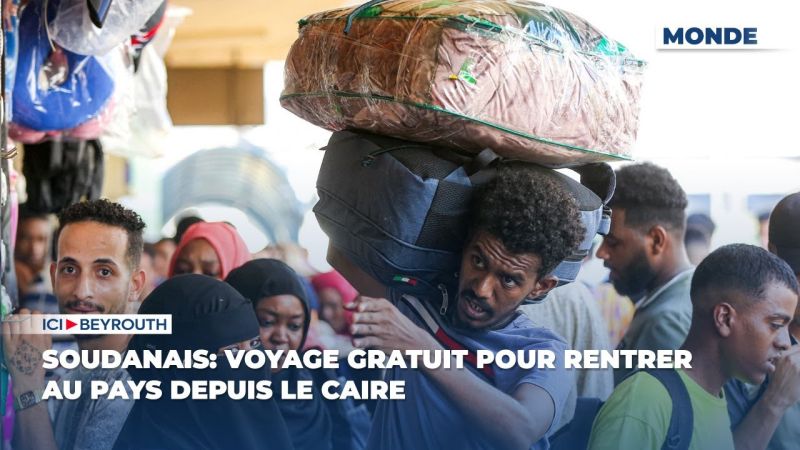 Soudanais: voyage gratuit pour rentrer au pays depuis Le Caire
