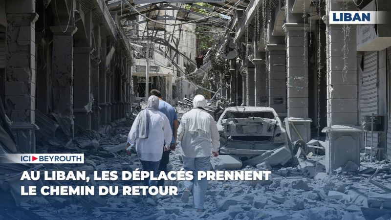 Au Liban, les déplacés prennent le chemin du retour