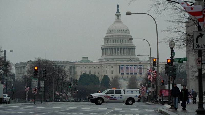 Sécurité renforcée autour du Capitole en vue de l’investiture de Trump