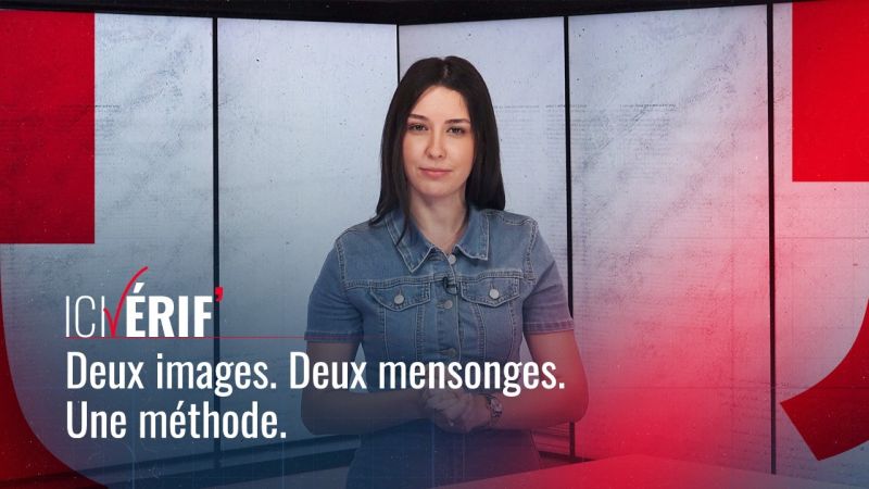 Deux images. Deux mensonges. Une méthode.