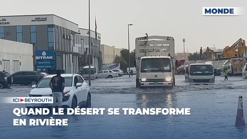 Quand le désert se transforme en rivière