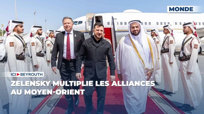 Zelensky multiplie les alliances au Moyen-Orient