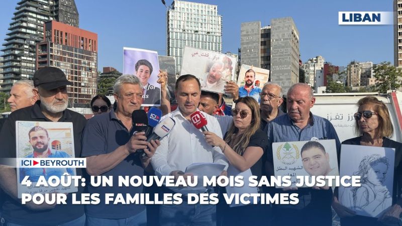 4 août: un nouveau mois sans justice pour les familles des victimes