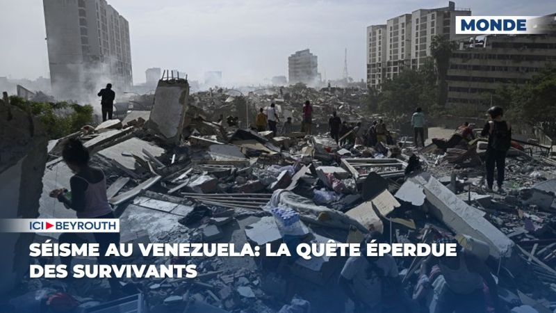 Séisme au Venezuela: la quête éperdue des survivants