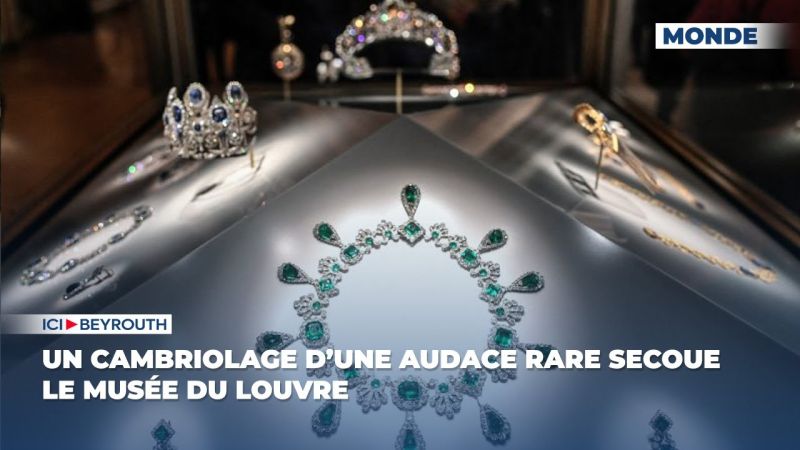 Un cambriolage d’une audace rare secoue le musée du Louvre