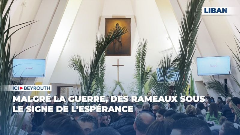 Malgré la guerre, des Rameaux sous le signe de l’espérance