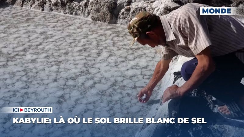 La Kabylie: là où le sol brille blanc de sel
