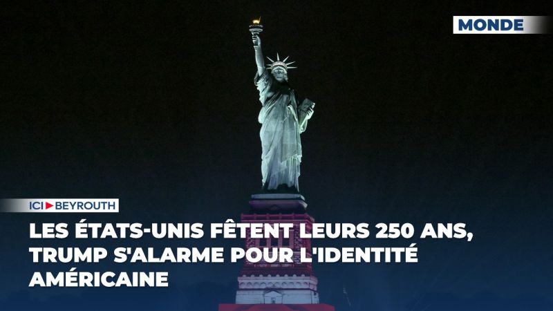 Les États-Unis fêtent leurs 250 ans, Trump se pose en défenseur d'une identité américaine menacée