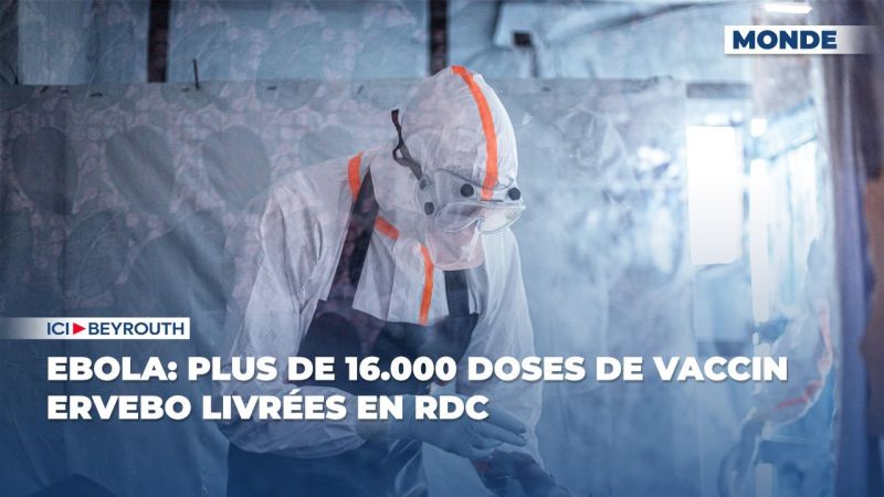 Ebola: plus de 16.000 doses de vaccin Ervebo livrées en RDC