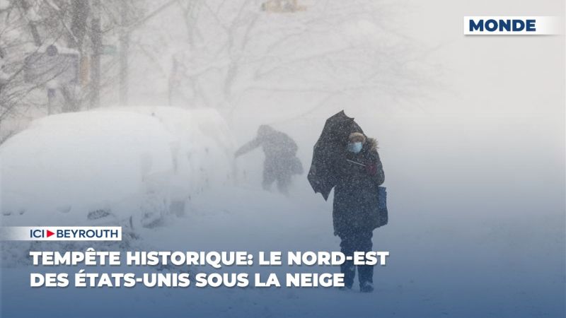 Tempête historique: le nord-est des États-Unis sous la neige