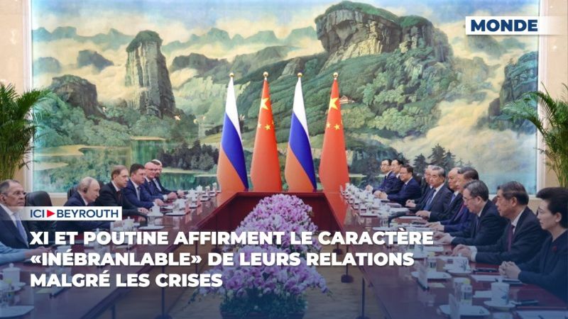 Xi et Poutine affirment le caractère «inébranlable» de leurs relations malgré les crises