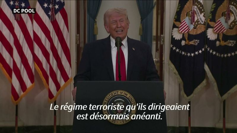Trump promet de frapper «extrêmement durement» l'Iran durant deux ou trois semaines