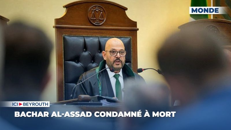  Bachar al-Assad condamné à mort