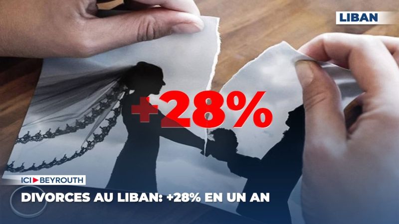 Divorces au Liban: +28% en un an