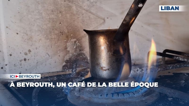 À Beyrouth, un café de la belle époque