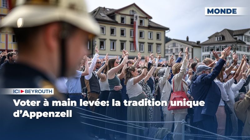 Voter à main levée: la tradition unique d’Appenzell
