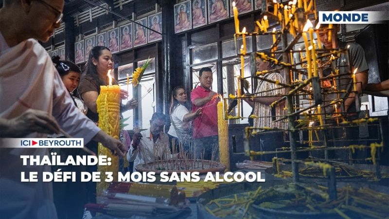 Thaïlande: le défi de 3 mois sans alcool
