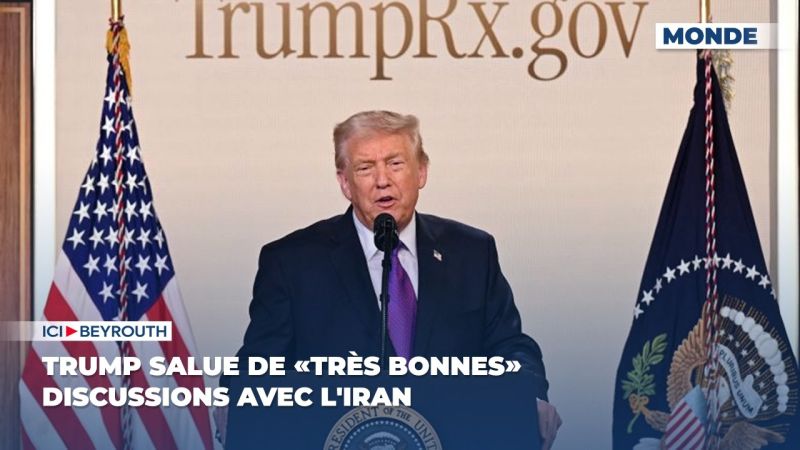 Trump salue de «très bonnes» discussions avec l'Iran