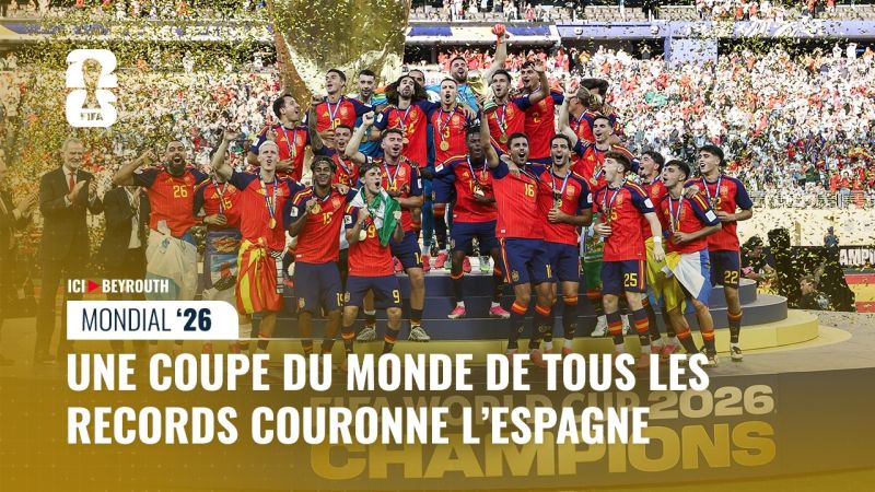 Une Coupe du monde de tous les records couronne l’Espagne