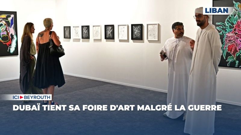 Dubaï tient sa foire d'art malgré la guerre