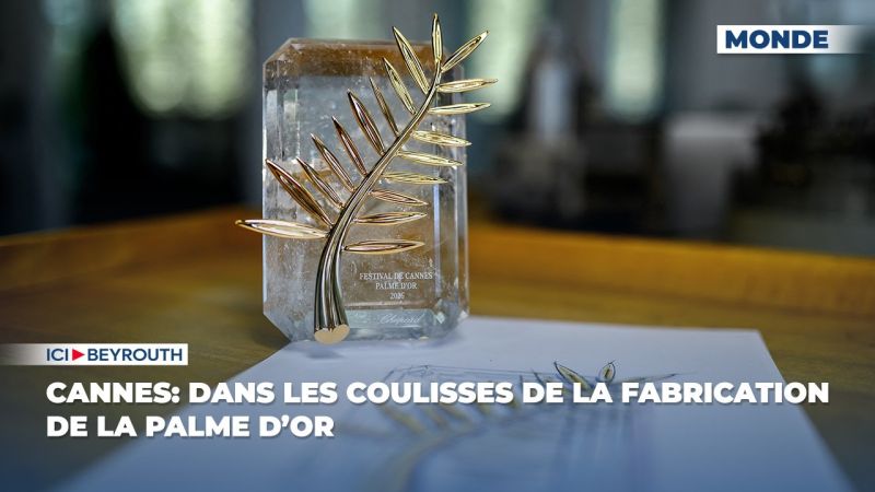 Cannes: dans les coulisses de la fabrication de la Palme d’or