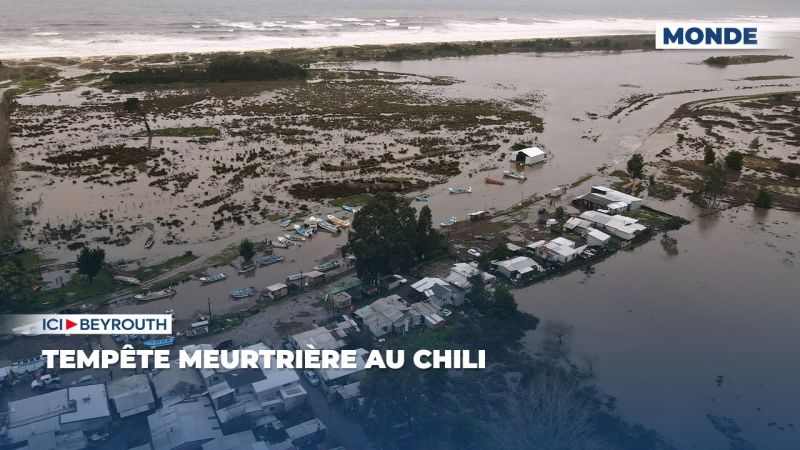 Tempête meurtrière au Chili 