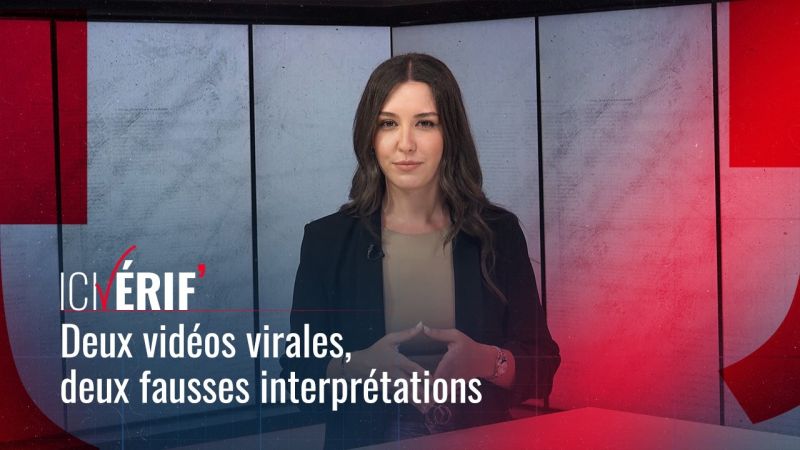 Deux vidéos virales, deux fausses interprétations