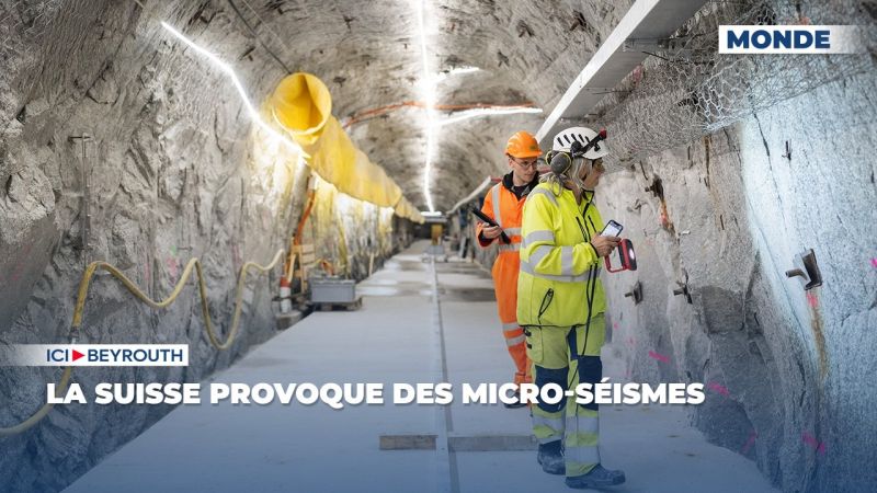 La Suisse provoque des micro-séismes