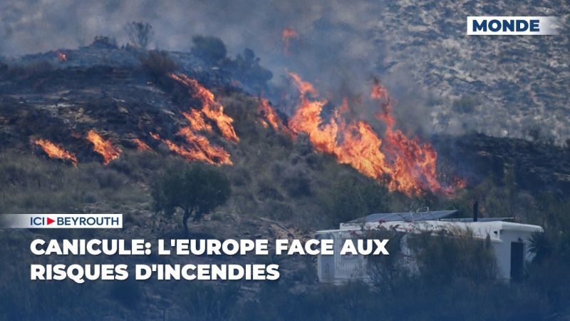 Canicule: l'Europe face aux risques d'incendies