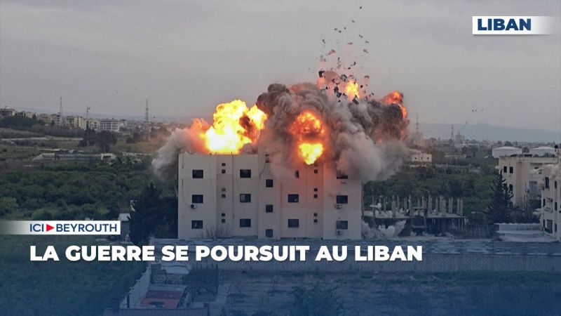 La guerre se poursuit au Liban
