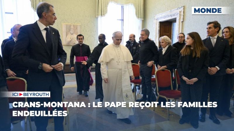 Crans-Montana : le pape reçoit les familles endeuillées