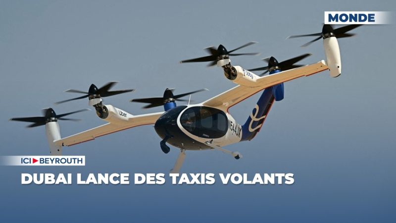 Dubai lance des taxis volants